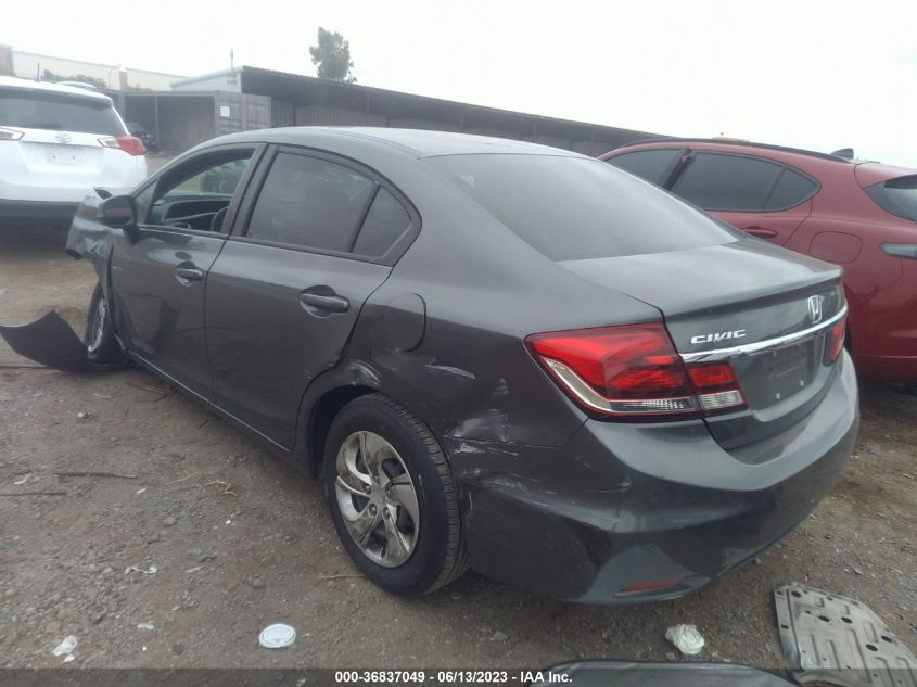 2013 HONDA CIVIC SDN LX - 19XFB2F57DE263926