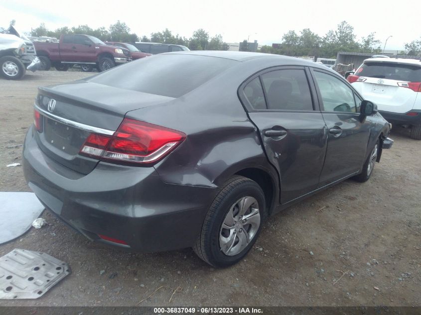 2013 HONDA CIVIC SDN LX - 19XFB2F57DE263926