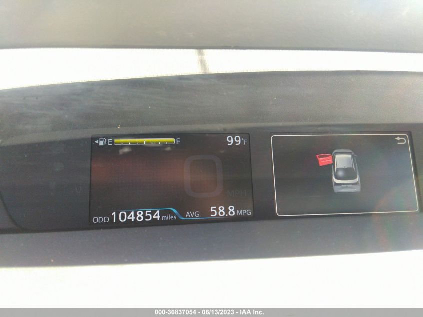 2019 TOYOTA PRIUS L ECO/LE/XLE/LIMITED - JTDKARFU3K3076947