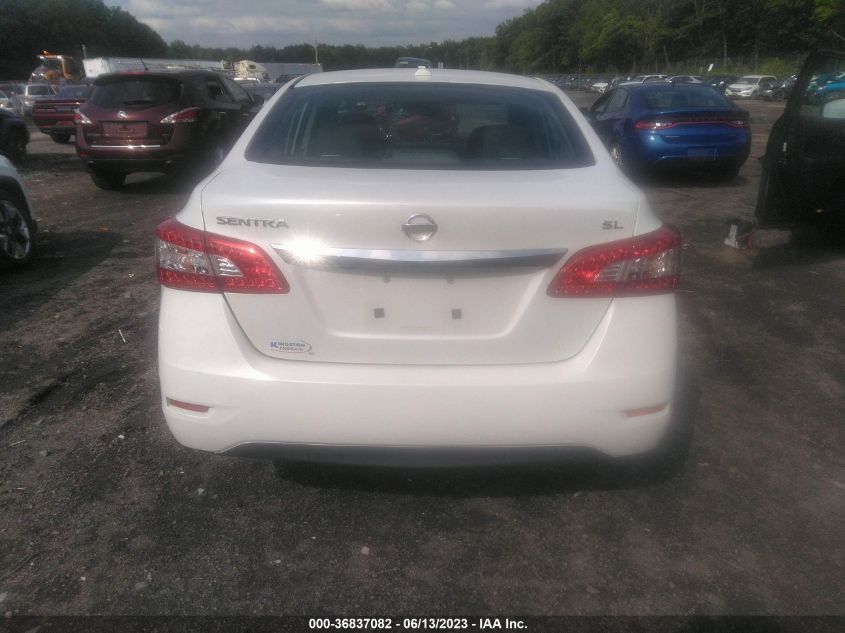 2015 NISSAN SENTRA SL - 3N1AB7APXFY221898