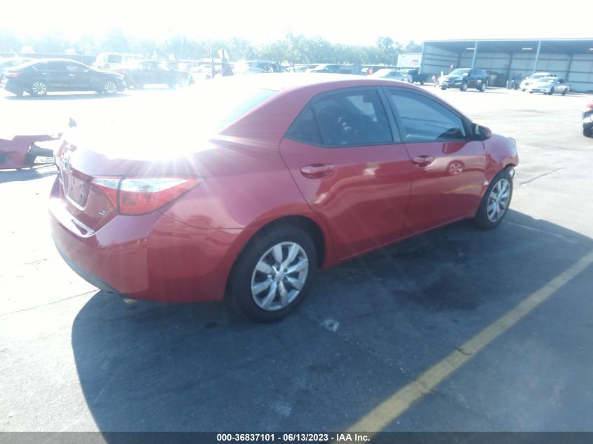 2015 TOYOTA COROLLA L/LE/S/S PLUS/LE PLUS - 5YFBURHE7FP268205