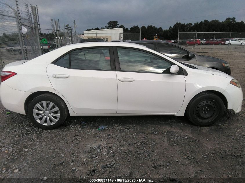 2014 TOYOTA COROLLA L/LE/S/S PLUS/LE PLUS - 5YFBURHE2EP021379
