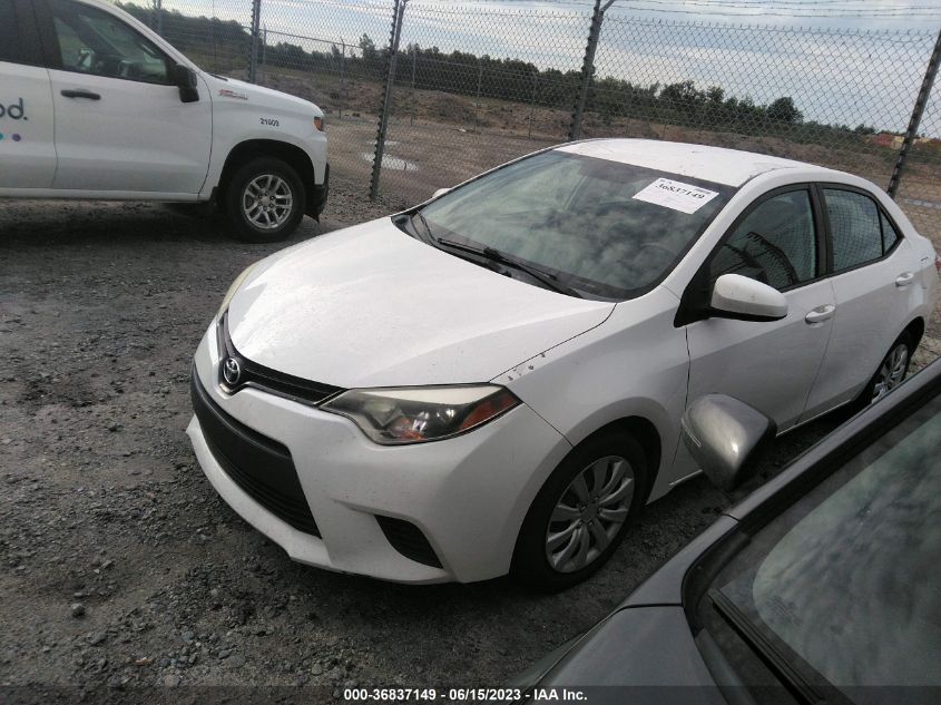 2014 TOYOTA COROLLA L/LE/S/S PLUS/LE PLUS - 5YFBURHE2EP021379