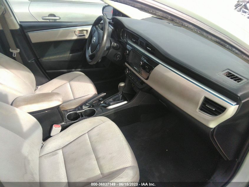 2014 TOYOTA COROLLA L/LE/S/S PLUS/LE PLUS - 5YFBURHE2EP021379
