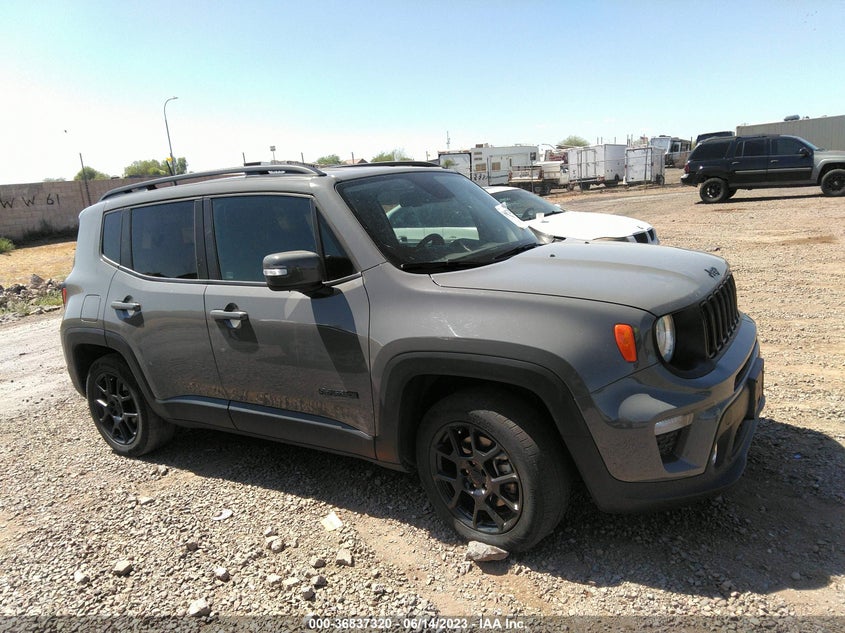 VIN ZACNJABB4KPK50200 2019 JEEP RENEGADE ALTITUDE