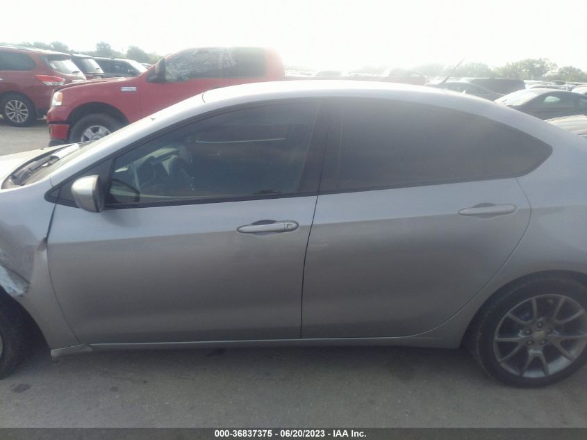 2015 DODGE DART SXT - 1C3CDFBB8FD225260