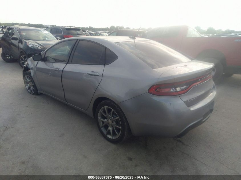 2015 DODGE DART SXT - 1C3CDFBB8FD225260