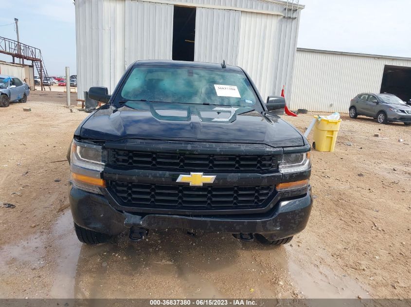 2018 CHEVROLET SILVERADO 1500 CUSTOM - 1GCRCPEH9JZ322963