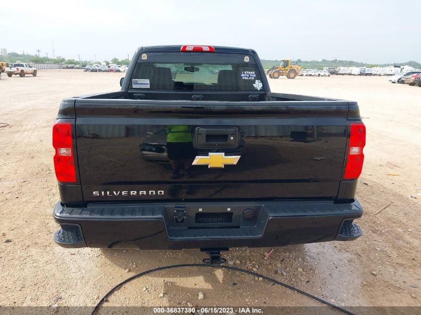 2018 CHEVROLET SILVERADO 1500 CUSTOM - 1GCRCPEH9JZ322963