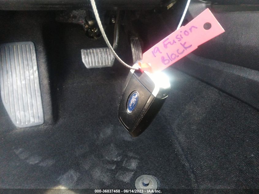 2019 FORD FUSION SE - 3FA6P0HD9KR224275