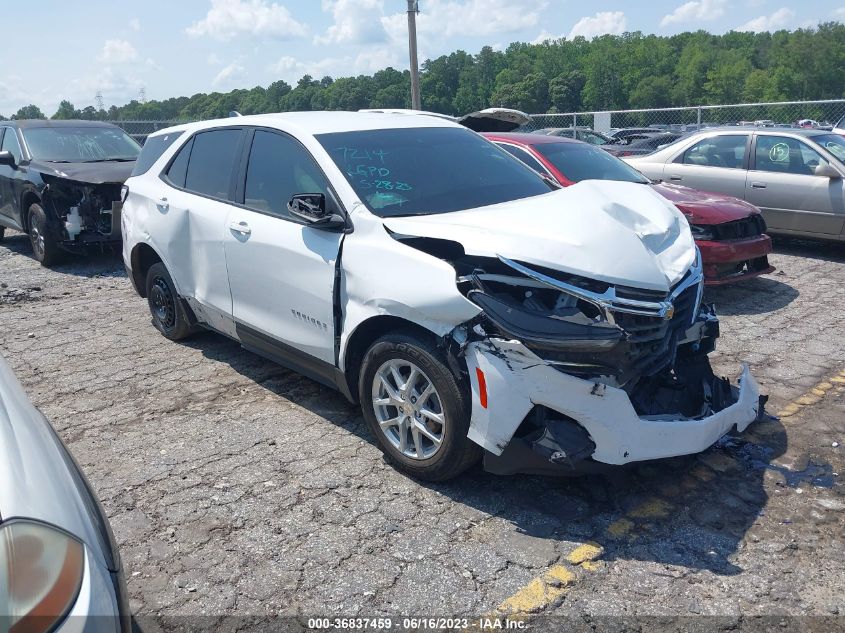 2022 CHEVROLET EQUINOX LS - 3GNAXHEVXNS177214