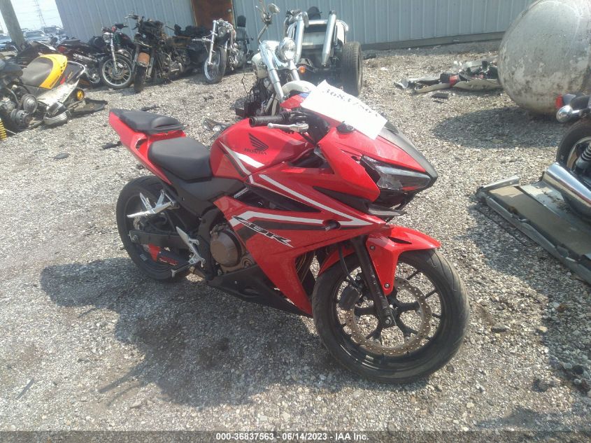 2017 HONDA CBR500 R - MLHPC4465H5401504