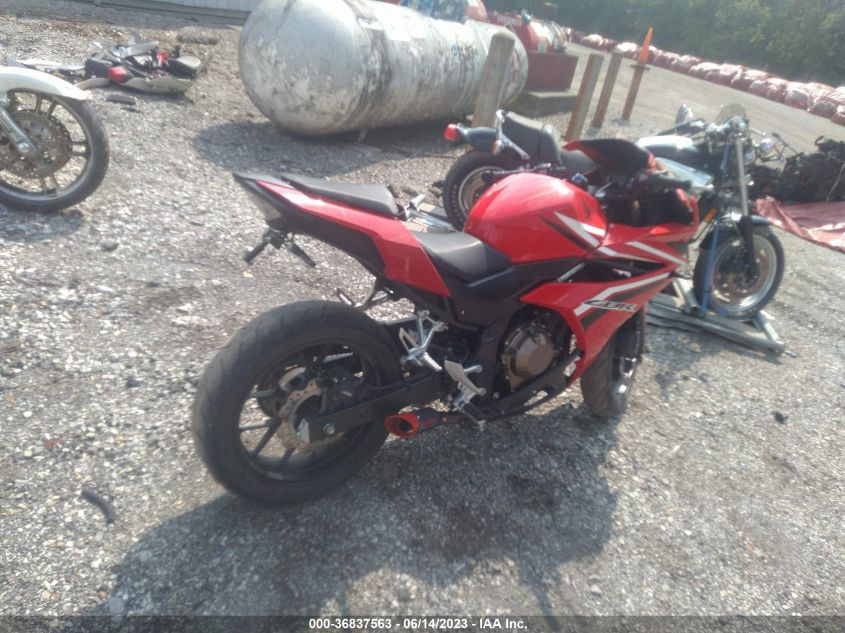 2017 HONDA CBR500 R - MLHPC4465H5401504