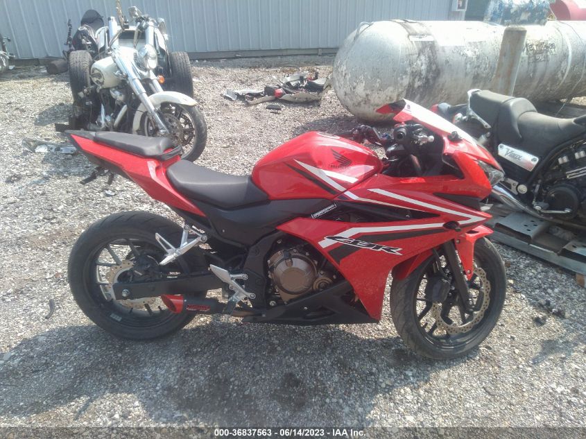 2017 HONDA CBR500 R - MLHPC4465H5401504