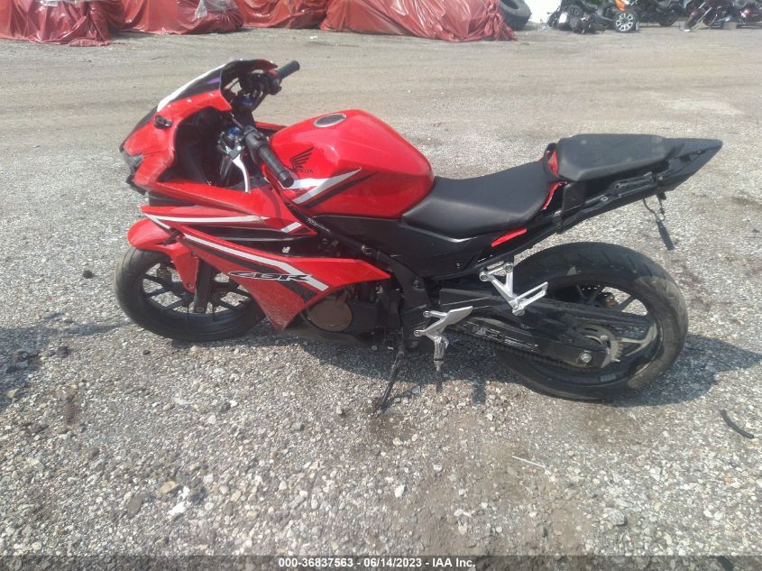 2017 HONDA CBR500 R - MLHPC4465H5401504