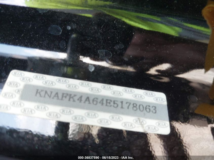 2014 KIA FORTE LX - KNAFK4A64E5178063