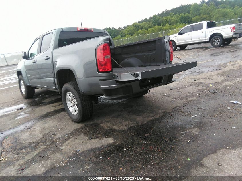 2020 CHEVROLET COLORADO 2WD WORK TRUCK - 1GCGSBEN8L1182909