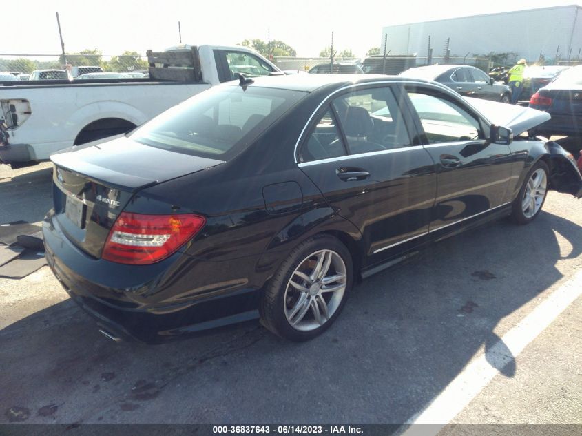 2014 MERCEDES-BENZ C-CLASS C 300 - WDDGF8AB0ER310623