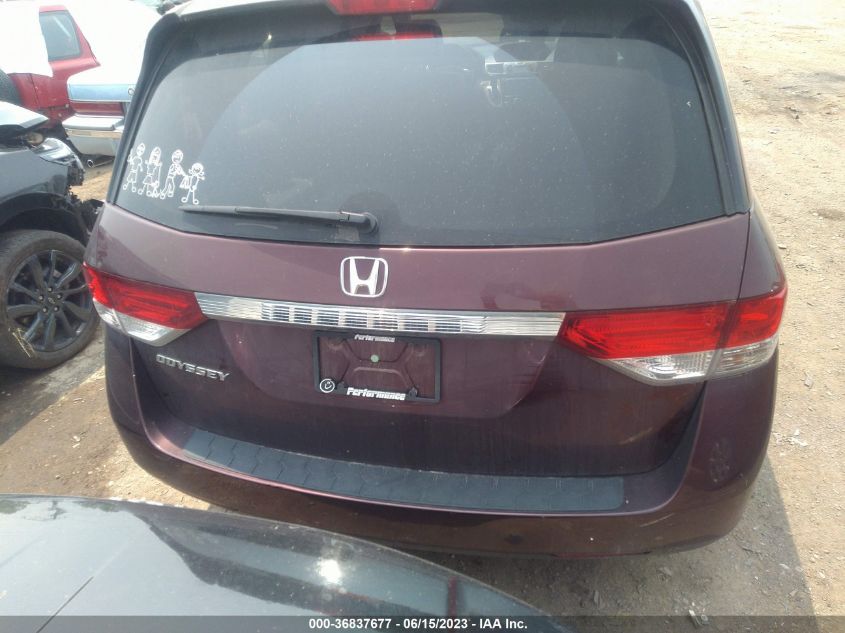 2014 HONDA ODYSSEY EX-L - 5FNRL5H6XEB109613