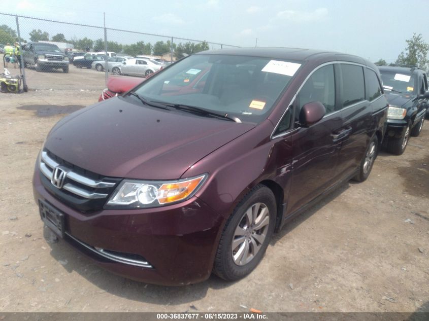 2014 HONDA ODYSSEY EX-L - 5FNRL5H6XEB109613