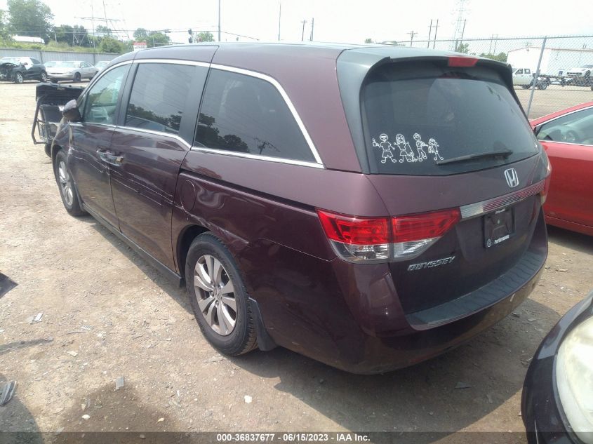 2014 HONDA ODYSSEY EX-L - 5FNRL5H6XEB109613