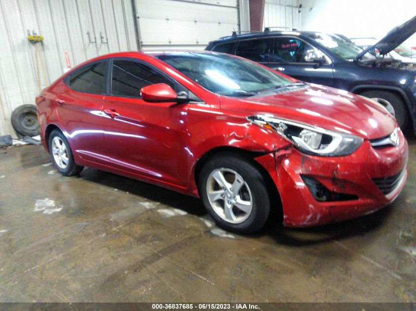 2015 HYUNDAI ELANTRA SE - 5NPDH4AEXFH558428