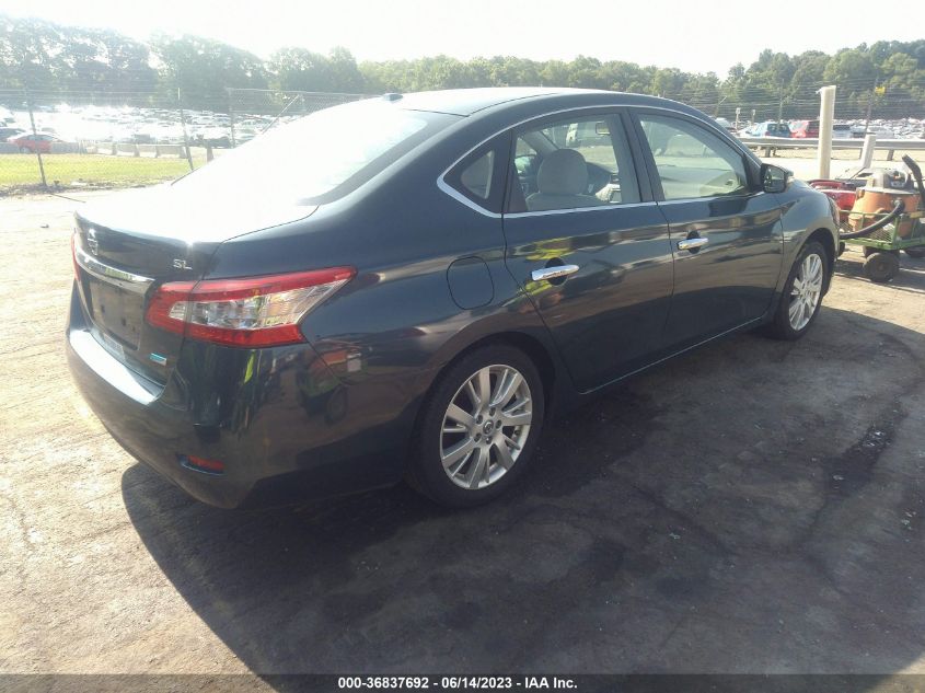 2013 NISSAN SENTRA SL - 3N1AB7AP4DL617917