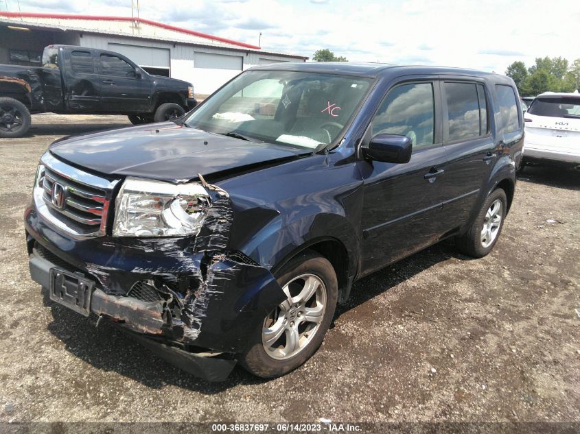 2013 HONDA PILOT EX-L - 5FNYF4H66DB058459