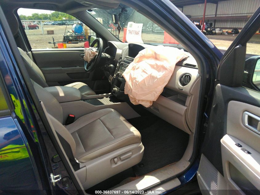 2013 HONDA PILOT EX-L - 5FNYF4H66DB058459