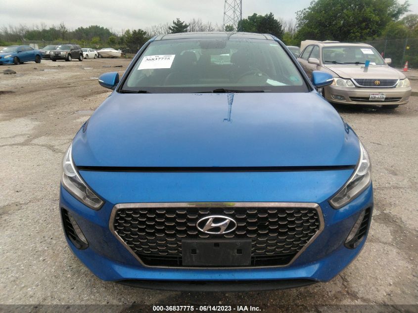 2018 HYUNDAI ELANTRA GT - KMHH35LE0JU040065