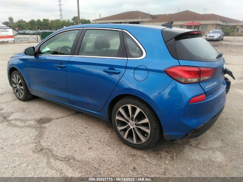 2018 HYUNDAI ELANTRA GT - KMHH35LE0JU040065