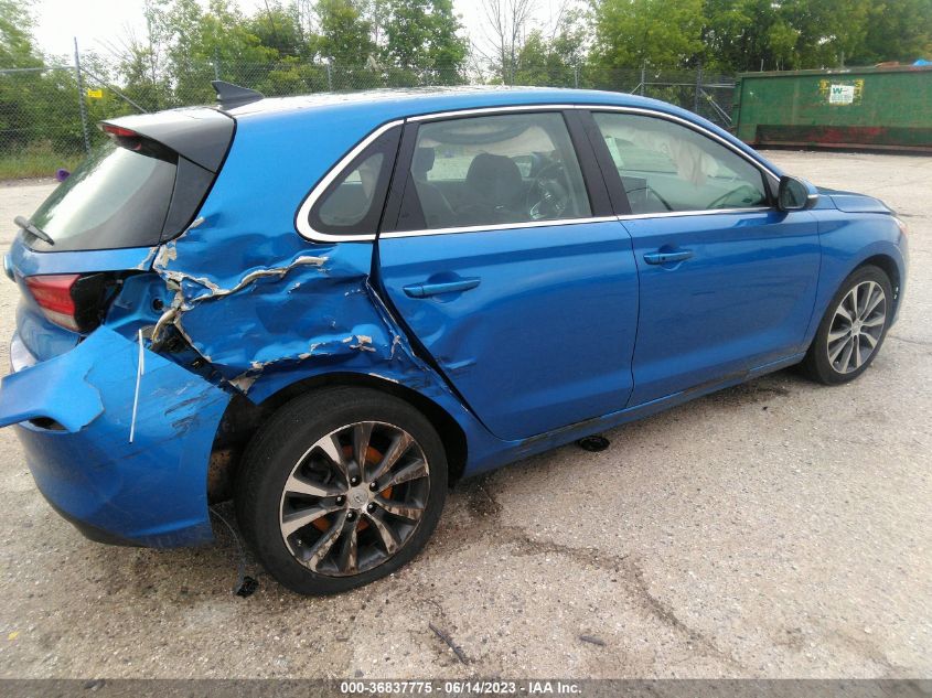 2018 HYUNDAI ELANTRA GT - KMHH35LE0JU040065