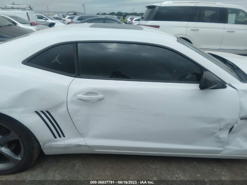 2013 CHEVROLET CAMARO LT - 2G1FC1E39D9161381