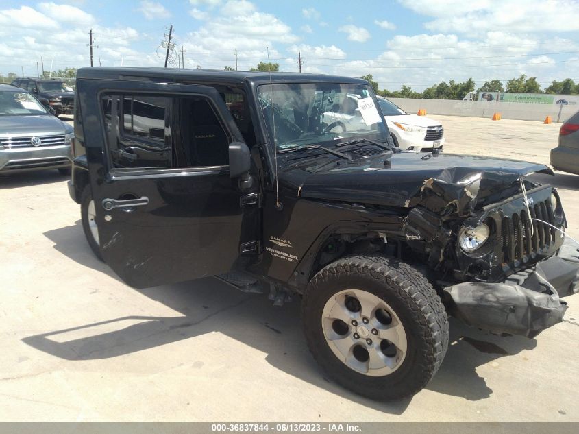 2014 JEEP WRANGLER UNLIMITED SAHARA - 1C4BJWEG1EL126307