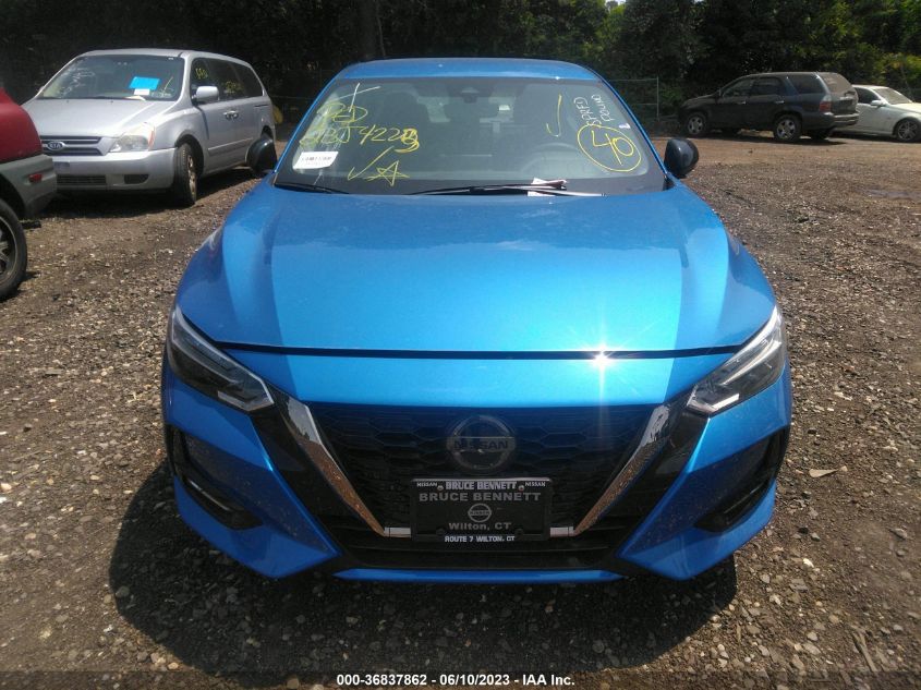 2022 NISSAN SENTRA SR - 3N1AB8DV3NY303440