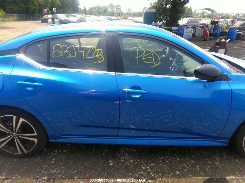 2022 NISSAN SENTRA SR - 3N1AB8DV3NY303440