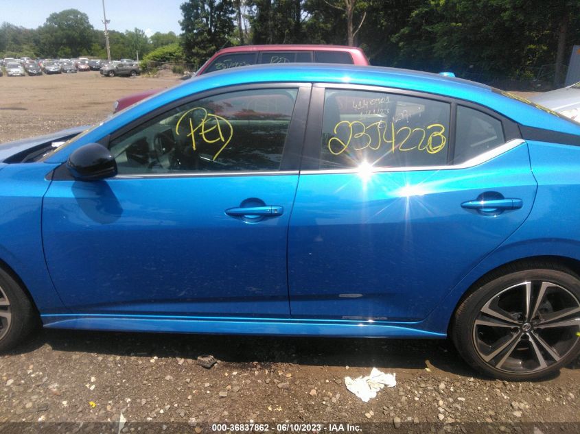 2022 NISSAN SENTRA SR - 3N1AB8DV3NY303440