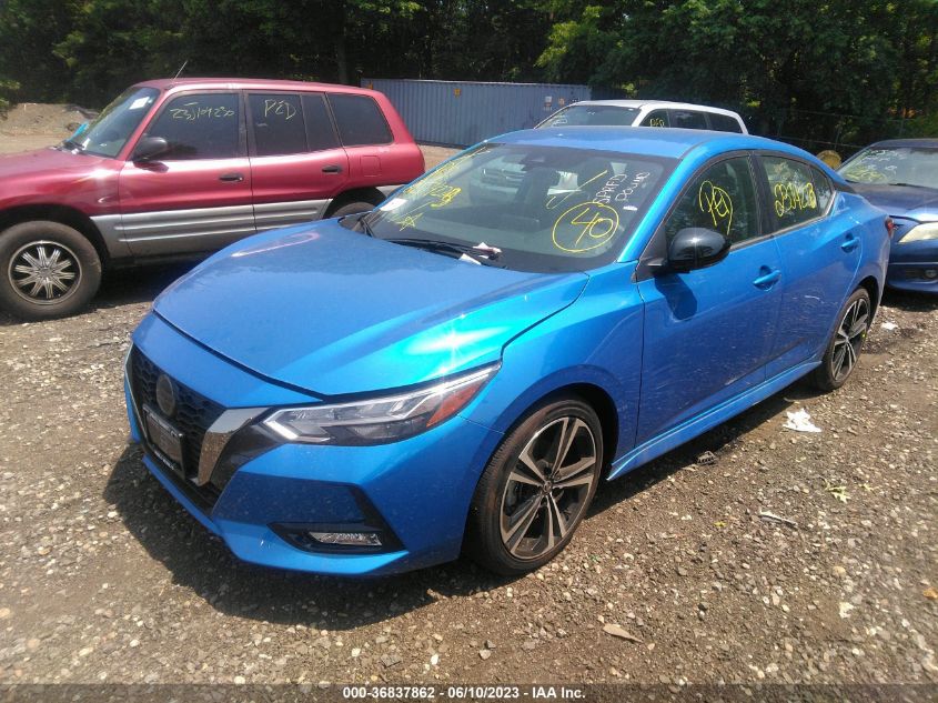 2022 NISSAN SENTRA SR - 3N1AB8DV3NY303440