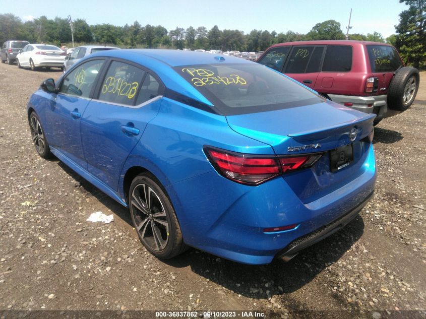 2022 NISSAN SENTRA SR - 3N1AB8DV3NY303440