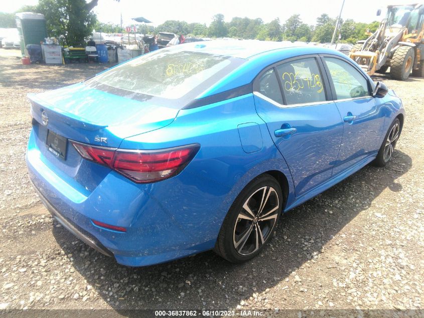 2022 NISSAN SENTRA SR - 3N1AB8DV3NY303440