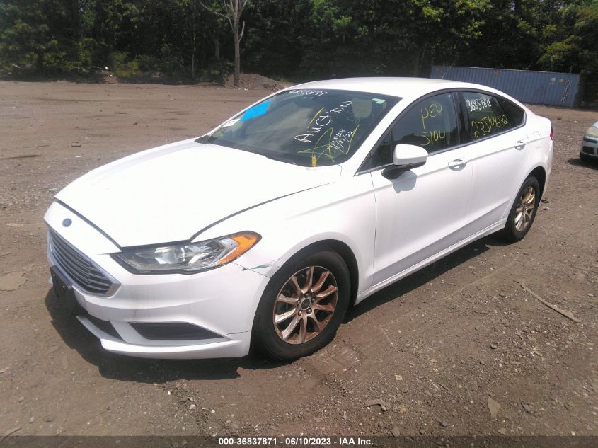 2018 FORD FUSION S - 3FA6P0G71JR129428