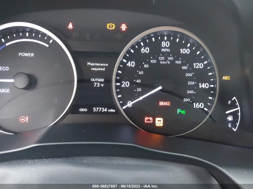 2014 LEXUS ES 300H HYBRID JTHBW1GG4E2055223