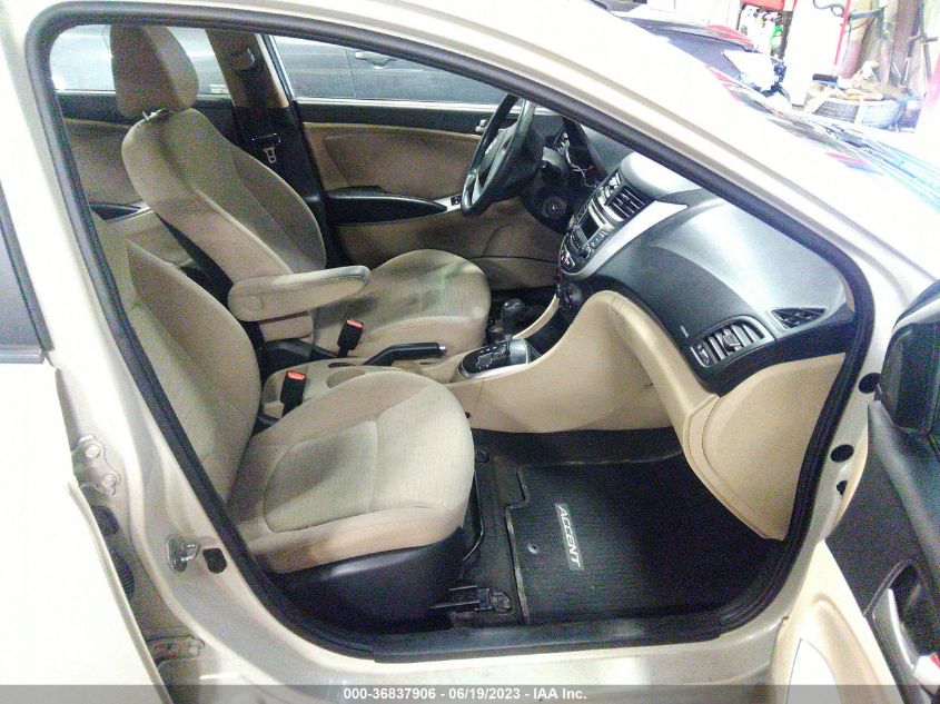 2015 HYUNDAI ACCENT GLS - KMHCT4AE3FU933507