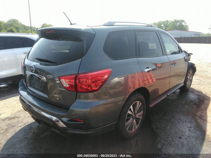 VIN 5N1DR2MM9HC664156 2017 NISSAN PATHFINDER SV
