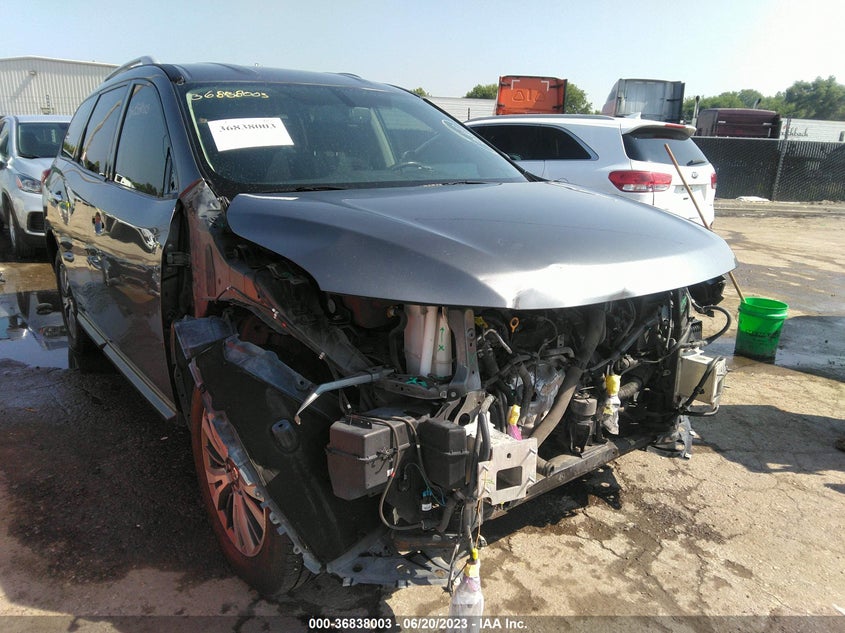 VIN 5N1DR2MM9HC664156 2017 NISSAN PATHFINDER SV
