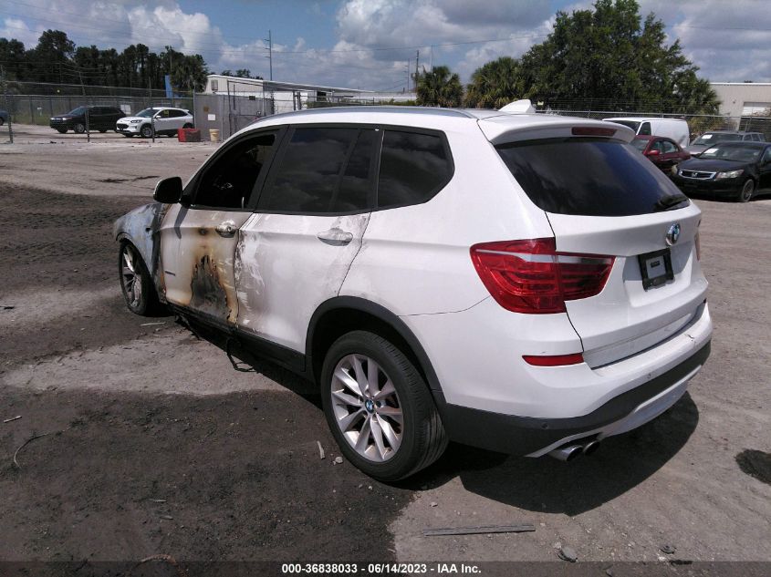 2015 BMW X3 SDRIVE28I - 5UXWZ7C58F0M82708