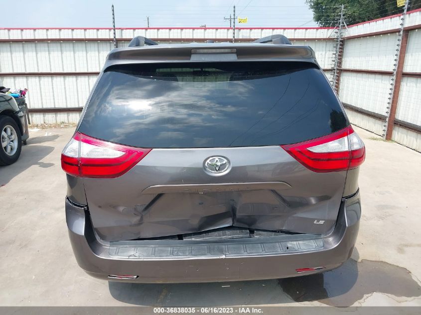 2017 TOYOTA SIENNA LE - 5TDKZ3DC9HS771697