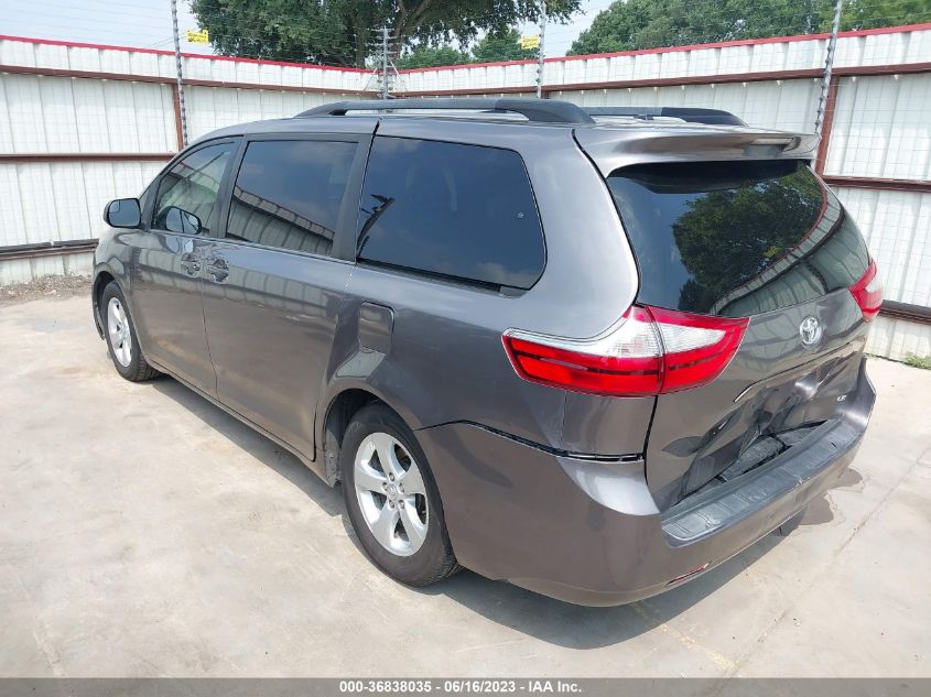 2017 TOYOTA SIENNA LE - 5TDKZ3DC9HS771697