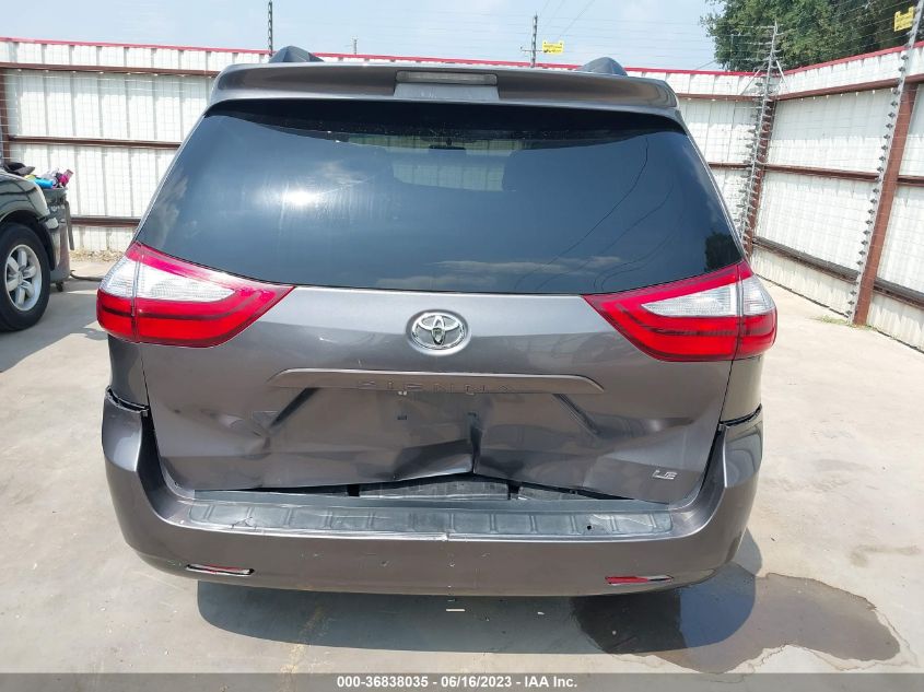 2017 TOYOTA SIENNA LE - 5TDKZ3DC9HS771697