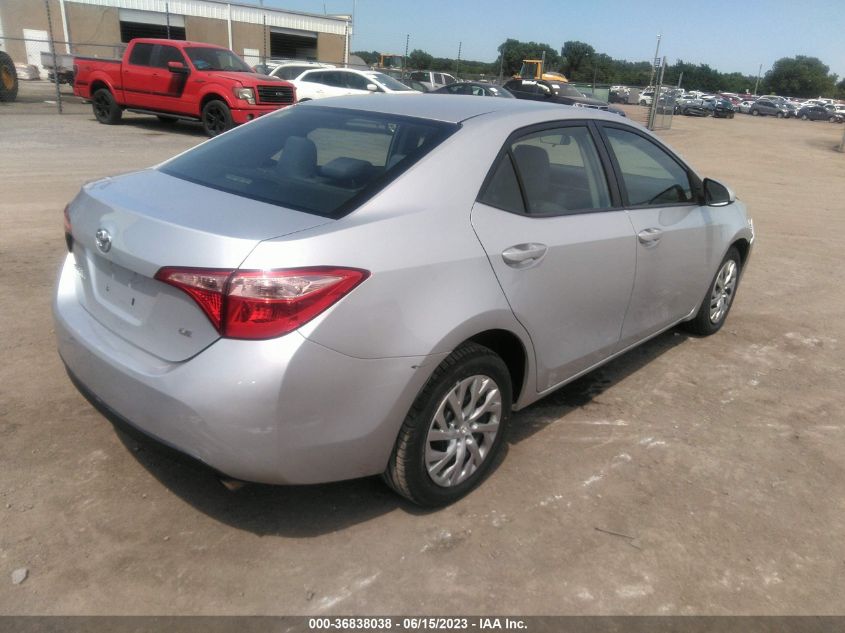 VIN 2T1BURHE1JC072298 2018 TOYOTA COROLLA L/LE/XLE/SE/XSE